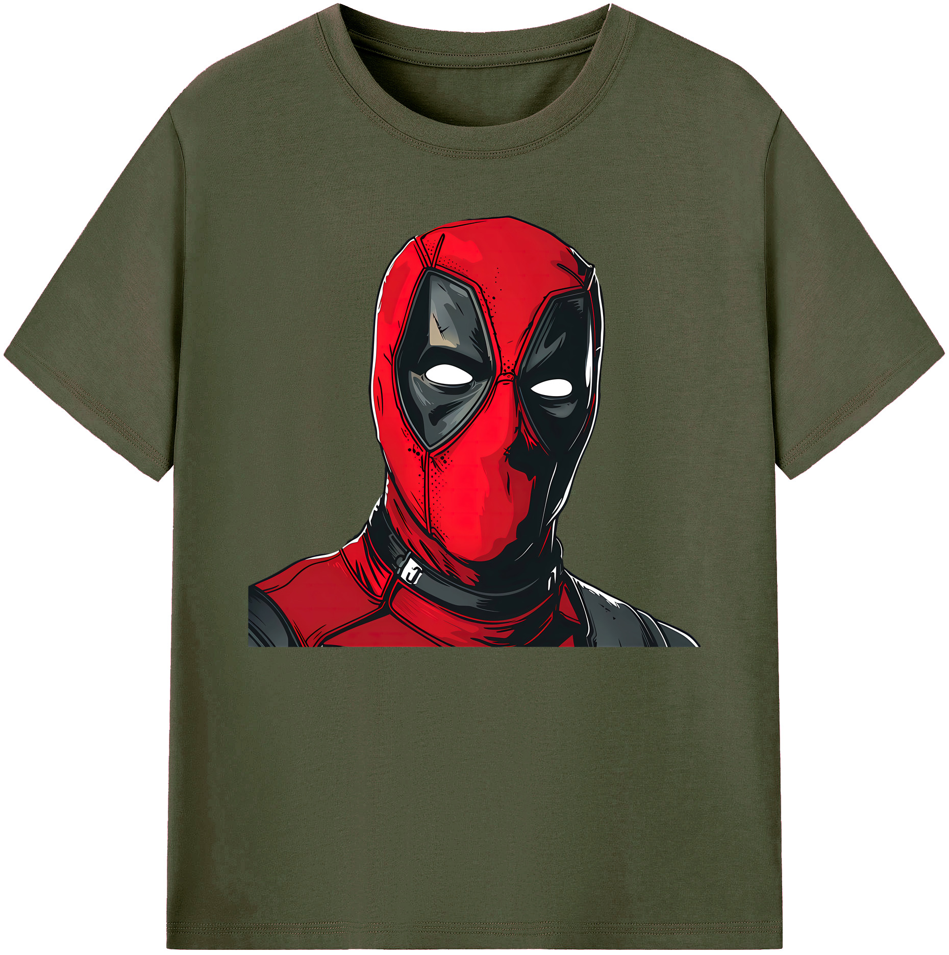 （画像用） Deadpool デッドプール 綿100％ メンズ半袖Tシャツ｜肌触りやわらか＆通気性